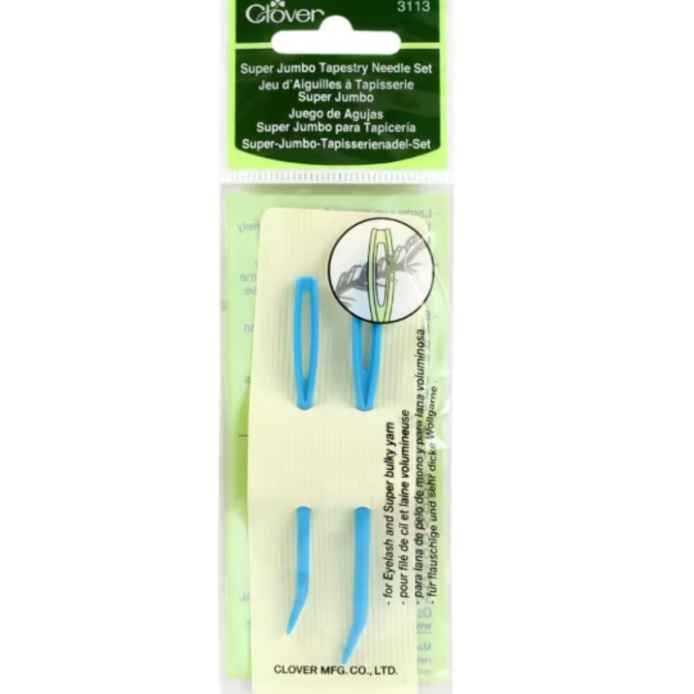 Clover Jumbo Tapestry Needle Set - 5 Pack - 10 Needles - NWT
